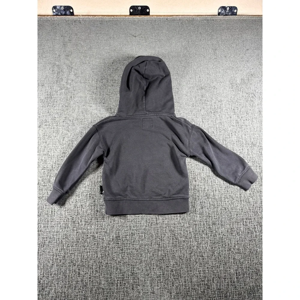 Gap x Disney Mickey Mouse Hoodie Toddler Boys 3T‎ Faded Black Arch Sweatshirt